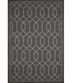 Loomaknoti Breyleigh Chendler Gray/Gray EB001 4 ft. X 6 ft. Rectangle Rug