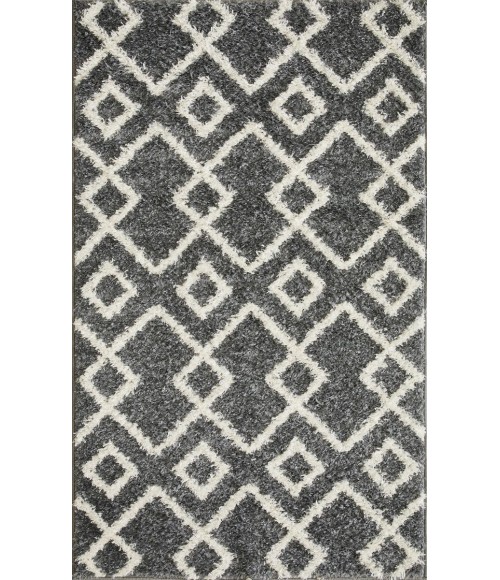 Loomaknoti Vemoa Adeta Blue/Cream EV001 3 ft. 3” X 5 ft. 3” Rectangle Rug