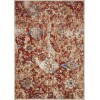Loomaknoti Alsbrooke Amibell Orange/Red EA002 9 ft. 10 in. X 12 ft. 10 in. Rectangle Rug