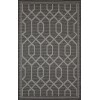 Loomaknoti Breyleigh Chendler Gray/Gray EB001 3 ft. X 5 ft. Rectangle Rug