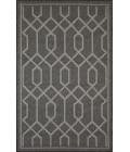 Loomaknoti Breyleigh Chendler Gray/Gray EB001 3 ft. X 5 ft. Rectangle Rug