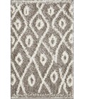 Loomaknoti Vemoa Avonako Gray/Cream EV003 2 ft.  X 3 ft.  Rectangle Rug