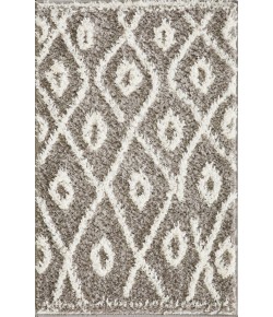 Loomaknoti Vemoa Avonako Gray/Cream EV003 2 ft. X 3 ft. Rectangle Rug