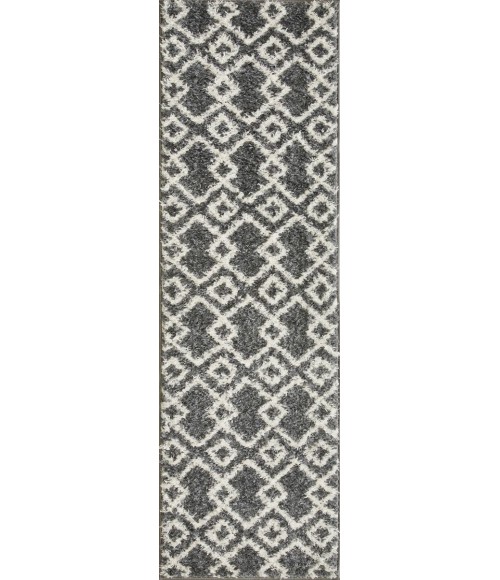 Loomaknoti Vemoa Adeta Blue/Cream EV001 2 ft.  X 6 ft. 7” Rectangle Rug