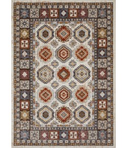 Loomaknoti Alsbrooke Delary Cream/Beige EA005 7 ft. 10 in. X 9 ft. 10 in. Rectangle Rug