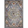 Loomaknoti Alsbrooke Zailorn Blue/Cream EA006 2 ft. X 3 ft. Rectangle Rug