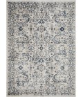 Loomaknoti Kehleigh Otindas Cream/Blue EK010 9 ft. 10 in. X 12 ft. 10 in. Rectangle Rug