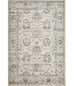 Loomaknoti Malanie Corlia Cream/Gray EM005 4 ft. X 6 ft. Rectangle Rug