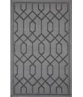 Loomaknoti Breyleigh Chendler Gray/Gray EB001 3 ft. X 5 ft. Rectangle Rug