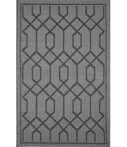 Loomaknoti Breyleigh Chendler Gray/Gray EB001 3 ft. X 5 ft. Rectangle Rug