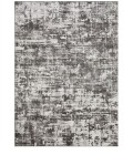 Loomaknoti Rhane Akason Gray/Cream ER009 9 ft. 10 in. X 12 ft. 10 in. Rectangle Rug