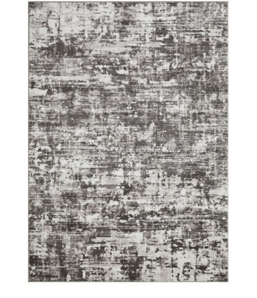 Loomaknoti Rhane Akason Gray/Cream ER009 9 ft. 10 in. X 12 ft. 10 in. Rectangle Rug
