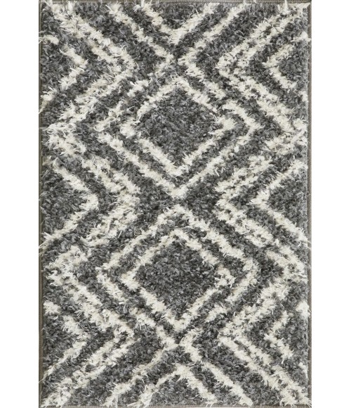 Loomaknoti Vemoa Armeley Blue/Cream EV004 2 ft.  X 3 ft.  Rectangle Rug
