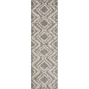 Loomaknoti Vemoa Armeley Gray/Cream EV004 2 ft. X 6 ft. 7 in. Rectangle Rug