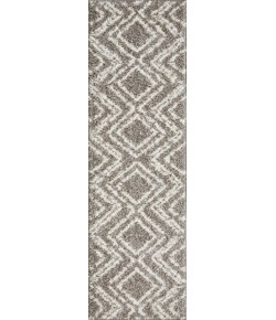 Loomaknoti Vemoa Armeley Gray/Cream EV004 2 ft. X 6 ft. 7 in. Rectangle Rug