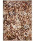 Loomaknoti Alsbrooke Amibell Brown/Red EA002 9 ft. 10 in. X 12 ft. 10 in. Rectangle Rug