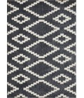Loomaknoti Vemoa Aslayn Blue/Cream EV002 6 ft. 7” X 9 ft. 2” Rectangle Rug
