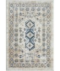 Loomaknoti Kehleigh Awester Cream/Blue EK018 2 ft. X 3 ft. Rectangle Rug