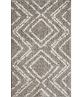 Loomaknoti Vemoa Armeley Gray/Cream EV004 3 ft. 3” X 5 ft. 3” Rectangle Rug