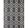Loomaknoti Vemoa Adeta Blue/Cream EV001 7 ft. 10 in. X 9 ft. 10 in. Rectangle Rug