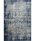 Loomaknoti Aysal Athna Cream/Blue EAY003 4 ft. X 6 ft. Rectangle Rug