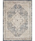 Loomaknoti Kehleigh Abagail Blue/Cream EK002 9 ft. 10 in. X 12 ft. 10 in. Rectangle Rug