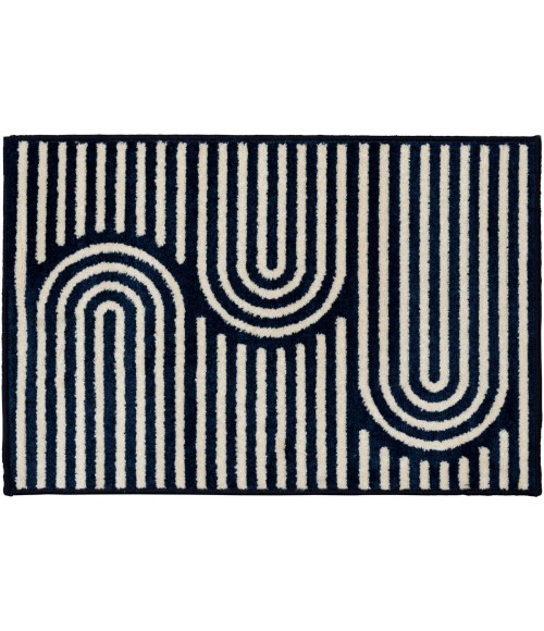 Loomaknoti Tecopa Sedvick Blue/White ETR06BWH08 2 ft.  X 3 ft.  Rectangle Rug