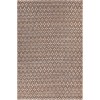 Chandra ABREE ABR-52000 7 ft. 9 in. X 10 ft. 6 in. Rect. Rug - Silver, Black