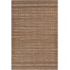 Chandra AGNES AGN-52103 5 ft. X 7 ft. 6 in. Rect. Rug - Blue, Natural, Black