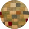 Chandra ANTARA ANT-112 7 ft. 9 in. Round Rug - Green, Multi