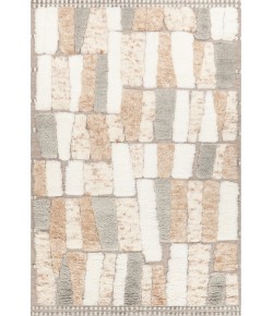 Chandra ARYA ARY-57901 7 ft. 9 in. X 10 ft. 6 in. Rect. Rug - Grey, Tan, White