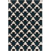 Chandra AVON AVO-34400 5 ft. X 7 ft. 6 in. Rect. Rug - Blue, Black, White 