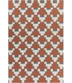 Chandra AVON AVO-34401 7 ft. 9 in. X 10 ft. 6 in. Rect. Rug - Rust, Grey, White