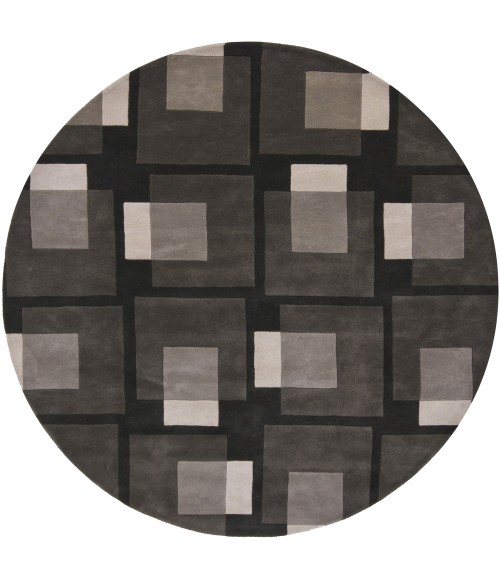 Chandra BENSE GARZA BEN-3009 7 ft. 9 in. Round Rug