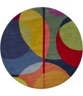 Chandra BENSE GARZA BEN-3010 7 ft. 9 in. Round Rug