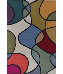Chandra BENSE GARZA BEN-3011 7 ft. 9 in. X 10 ft. 6 in. Rect. Rug - Multi