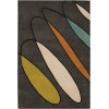 Chandra BENSE GARZA BEN-3020 7 ft. 9 in. X 10 ft. 6 in. Rect. Rug - Grey, Cream, Green, Orange, Blue, Black