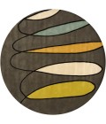 Chandra BENSE GARZA BEN-3020 7 ft. 9 in. Round Rug