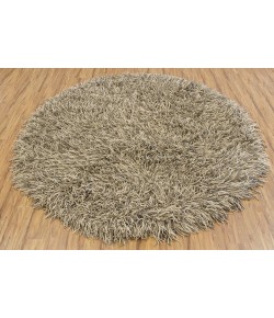 Chandra CYRAH CYR-10800 7 ft. 9 in. Round Rug - Taupe, Tan, Ivory
