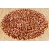 Chandra CYRAH CYR-10801 7 ft. 9 in. Round Rug - Red, Orange, Ivory