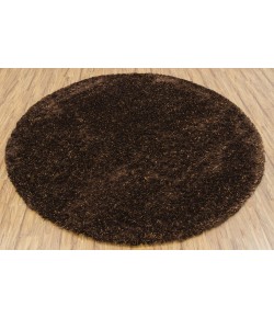 Chandra DIOR DIO-14402 7 ft. 9 in. Round Rug - Brown, Black