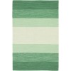 Chandra INDIA IND-5 2 ft. X 3 ft. Rect. Rug - Green, Cream