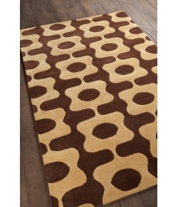 Chandra INHABIT INH-21600 7 ft. 9 in. X 10 ft. 6 in. Rect. Rug - Brown, Tan Chandra INHABIT INH-21600 7 ft. 9 in. X 10 ft. 6 in. Rect. Rug - Brown, Tan