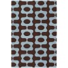 Chandra INHABIT INH-21601 7 ft. 9 in. X 10 ft. 6 in. Rect. Rug - Blue, Brown Chandra INHABIT INH-21601 7 ft. 9 in. X 10 ft. 6 in. Rect. Rug - Blue, Brown