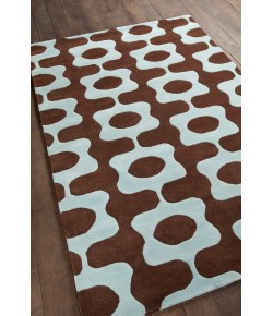 Chandra INHABIT INH-21601 7 ft. 9 in. X 10 ft. 6 in. Rect. Rug - Blue, Brown Chandra INHABIT INH-21601 7 ft. 9 in. X 10 ft. 6 in. Rect. Rug - Blue, Brown