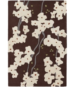 Chandra INHABIT INH-21612 7 ft. 9 in. X 10 ft. 6 in. Rect. Rug - Brown, White, Grey, Green Chandra INHABIT INH-21612 7 ft. 9 in. X 10 ft. 6 in. Rect. Rug - Brown, White, Grey, Green