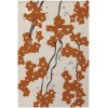 Chandra INHABIT INH-21623 7 ft. 9 in. X 10 ft. 6 in. Rect. Rug - White, Brown, Orange Chandra INHABIT INH-21623 7 ft. 9 in. X 10 ft. 6 in. Rect. Rug - White, Brown, Orange
