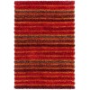 Chandra LAVASA LAV-21400 5 ft. X 7 ft. 6 in. Rect. Rug - Red, Orange