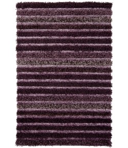 Chandra LAVASA LAV-21401 7 ft. 9 in. X 10 ft. 6 in. Rect. Rug - Purple, Grey