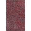 Chandra LEIA LEI-42203 5 ft. X 7 ft. 6 in. Rect. Rug - Red, Grey